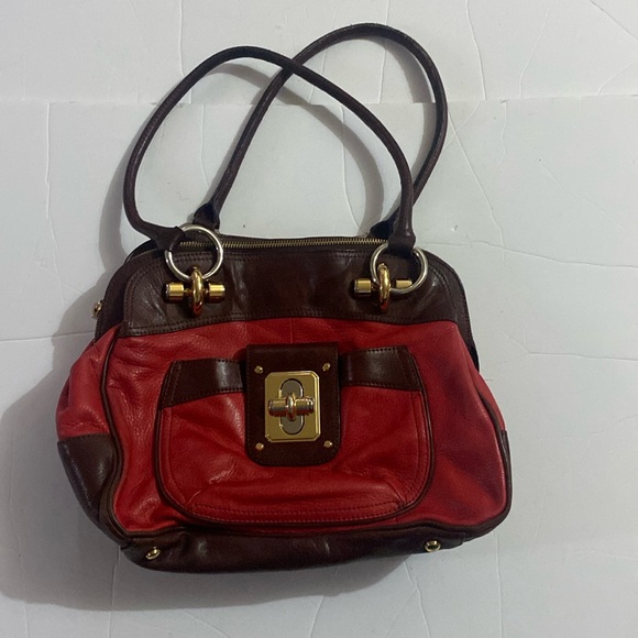 Vintage B. Makowsky leather shoulder bag - Picture 1 of 16